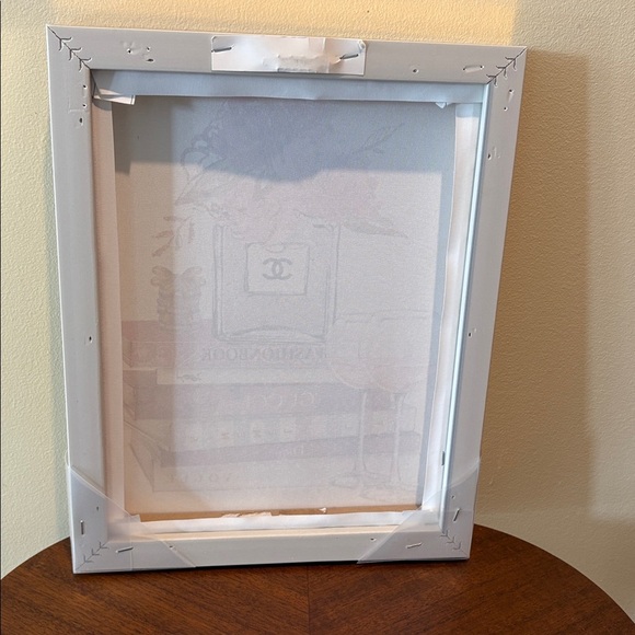 Fashion art  framed art canvas/fashion books cc bottle/flowers/wine gold frame - Picture 7 of 9